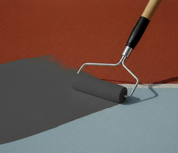 Borracha Líquida Piso Cinza Escuro