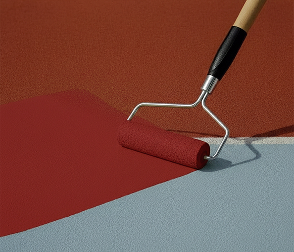 Borracha Líquida Piso Vermelho